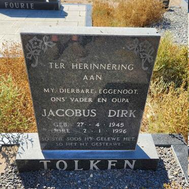 TOLKEN Jacobus Dirk 1945-1996