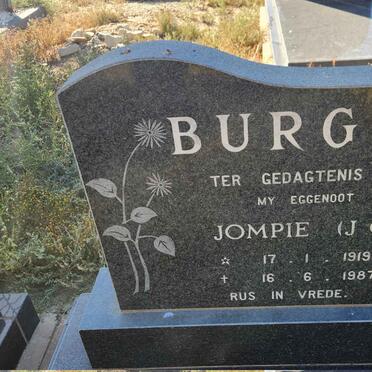 BURGER Jompie J.C. 1919-1987