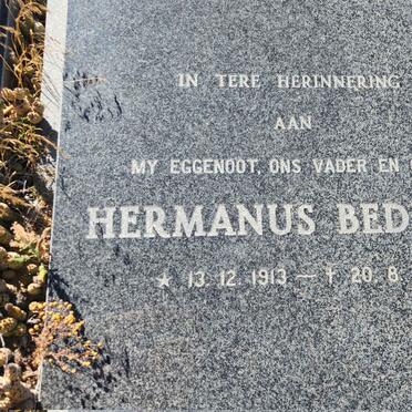 BEDEKER Hermanus 1913-1988