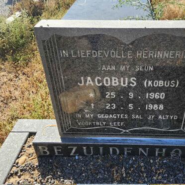 BEZUIDENHOUT Jacobus 1960-1988