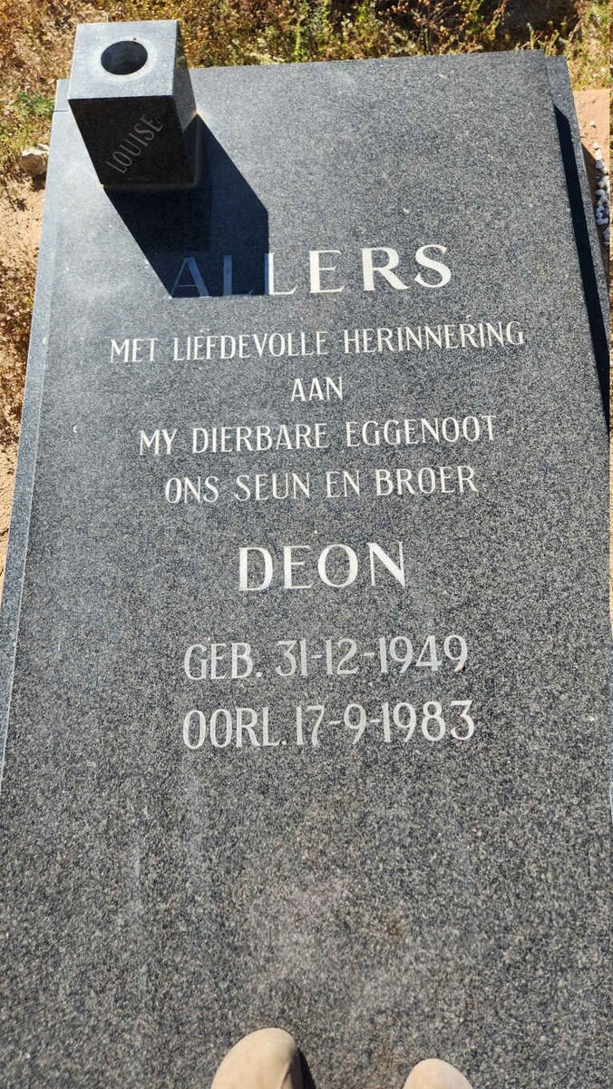 ALLERS Deon 1949-1983