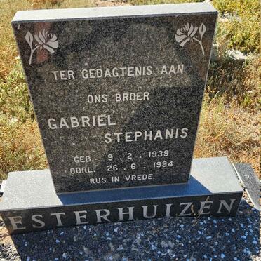 ESTERHUIZEN Gabriel Stephanis 1939-1994