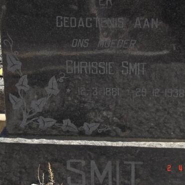 SMIT Chrissie 1881-1938