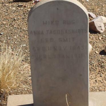 SWARTS Anna Jacoba nee SMIT 1843-1911