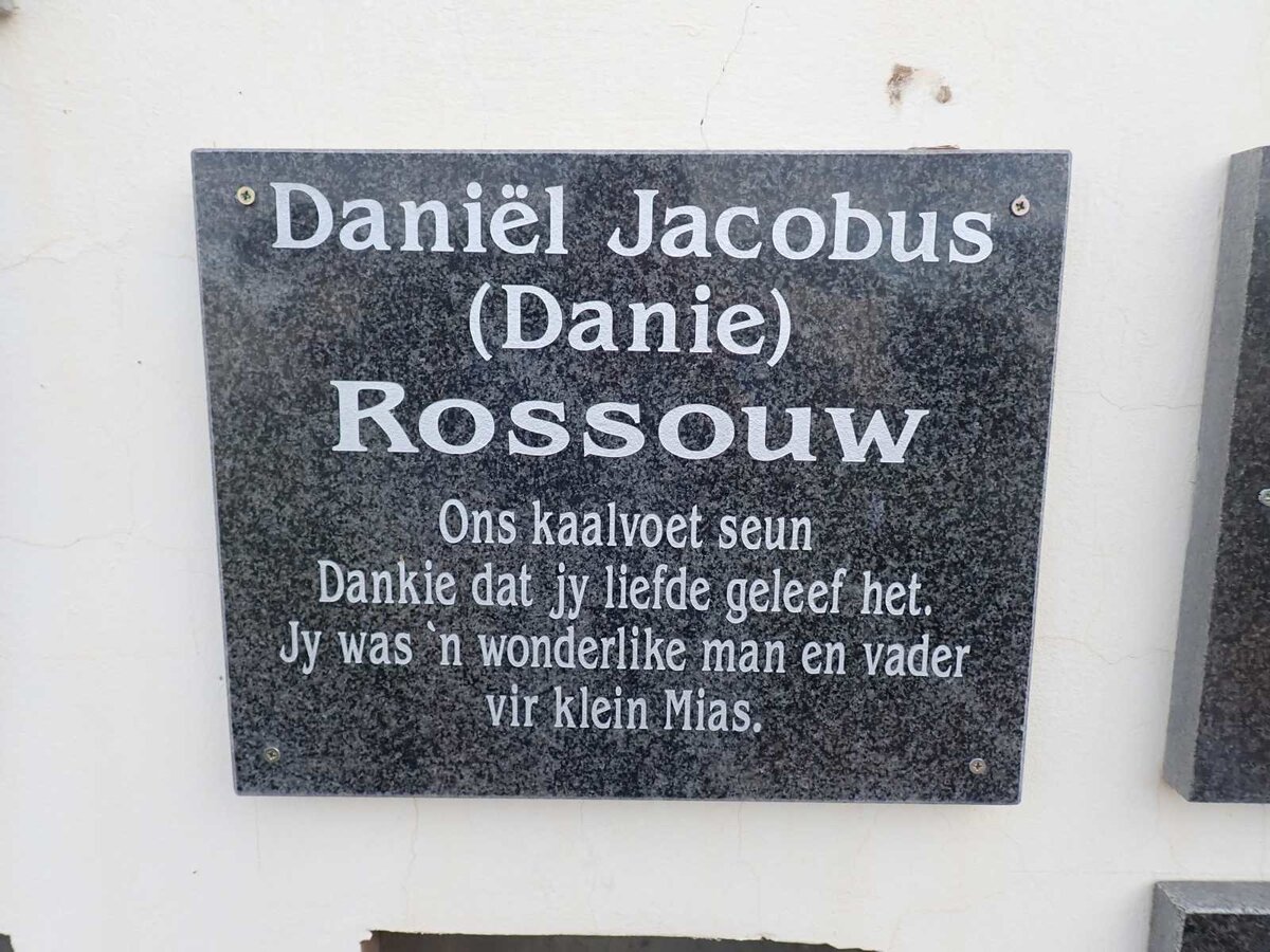 ROSSOUW Daniël Jacobus