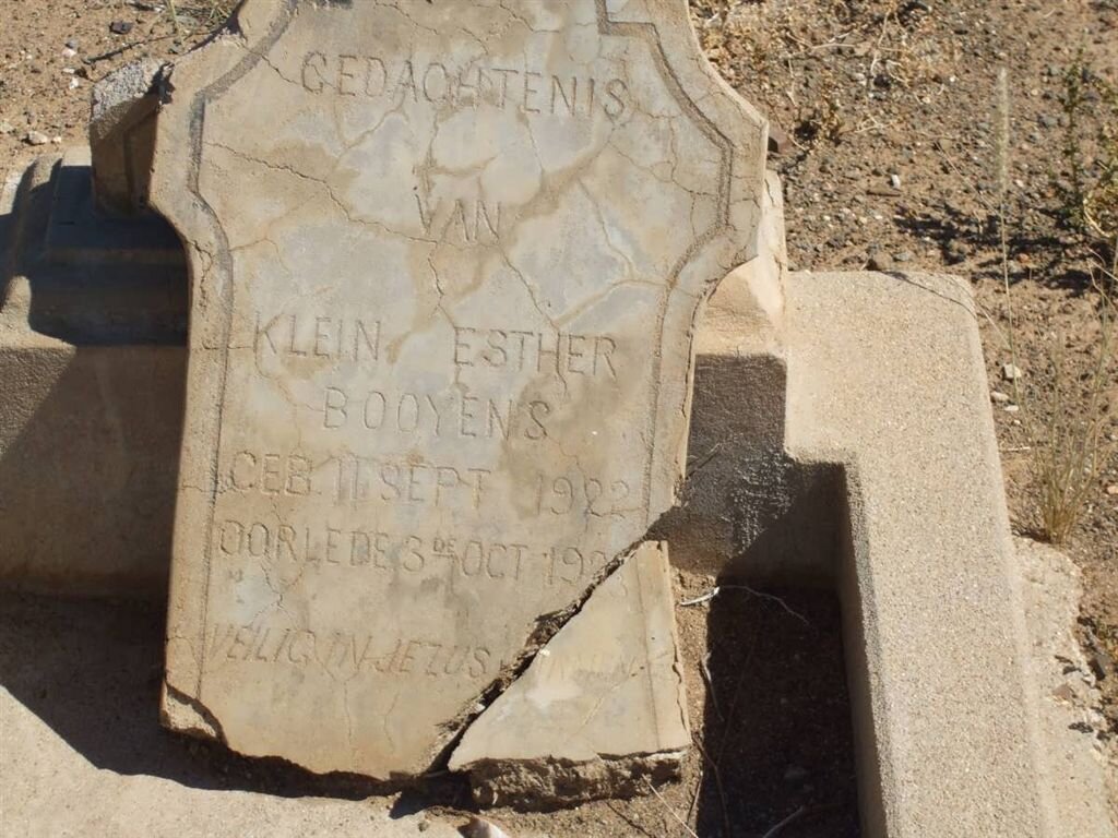 BOOYENS Esther 1922-1923