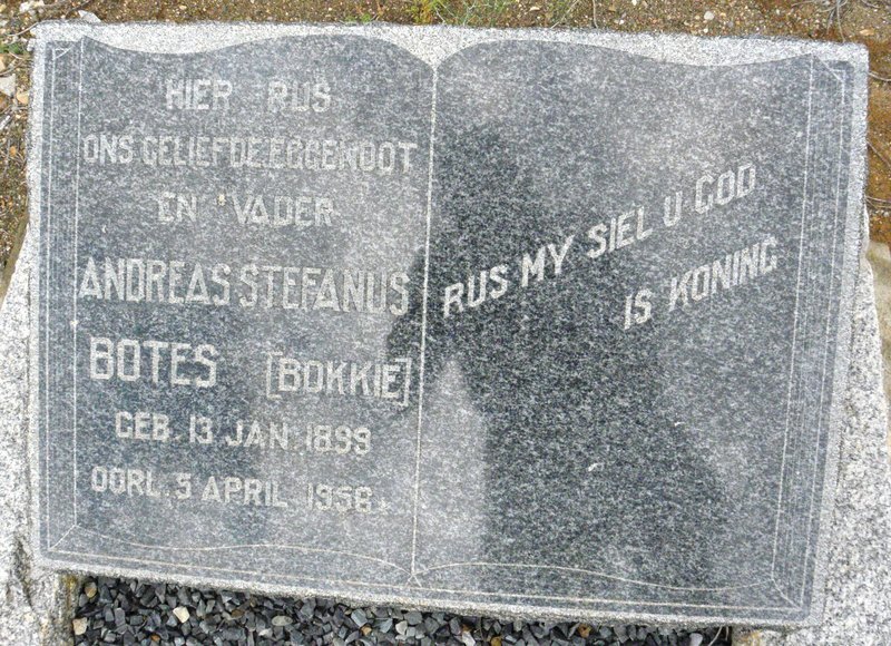 BOTES Andreas Stefanus 1899-1958