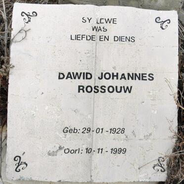 ROSSOUW Dawid Johannes 1928-1999