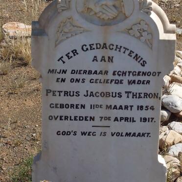 THERON Petrus Jacobus 1854-1917