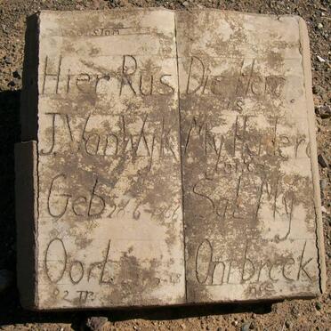 WYK J., van 1866-1948