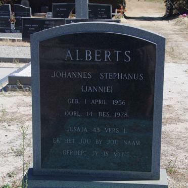 ALBERTS Johannes Stephanus 1956-1978