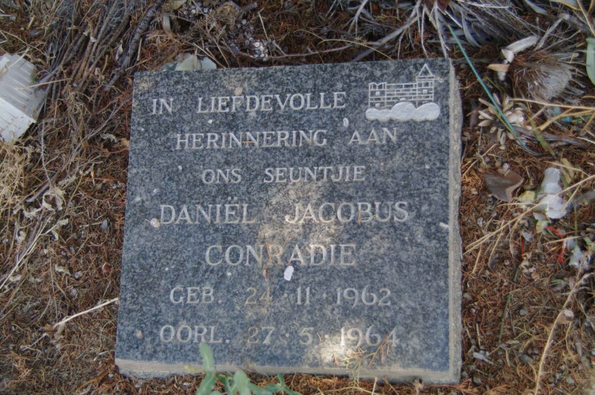 CONRADIE Daniel Jacobus 1962-1964