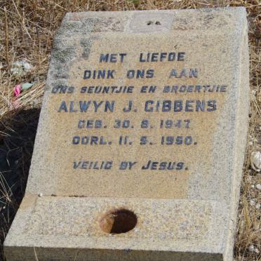 GIBBENS Alwyn J. 1947-1950