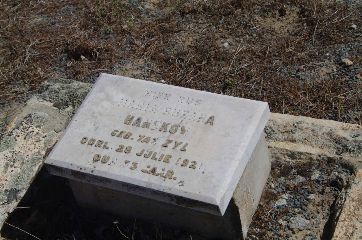 HANEKOM Maria Susana -192?