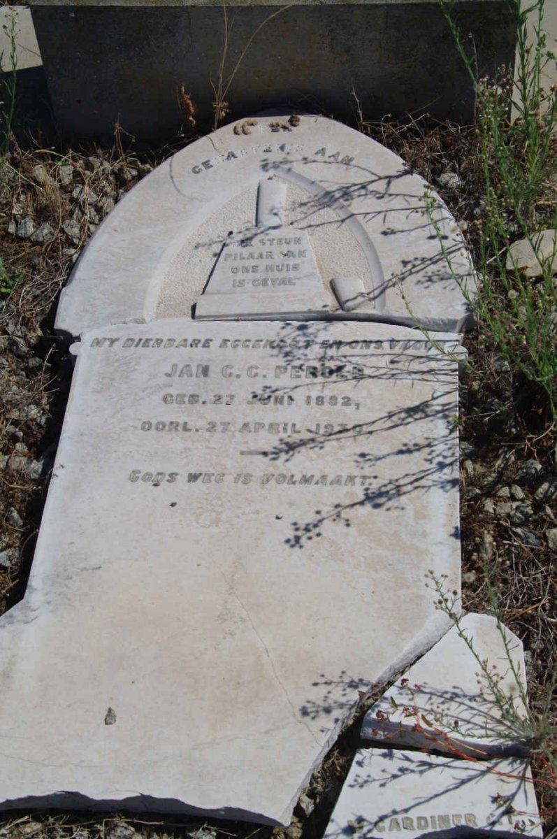 PEROLD Jan C.C. 18?2-1930