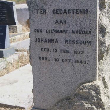 ROSSOUW Johanna 1872-1943