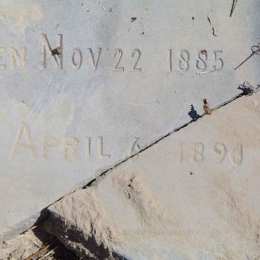 THERON Stefanus A. 1885-1890 