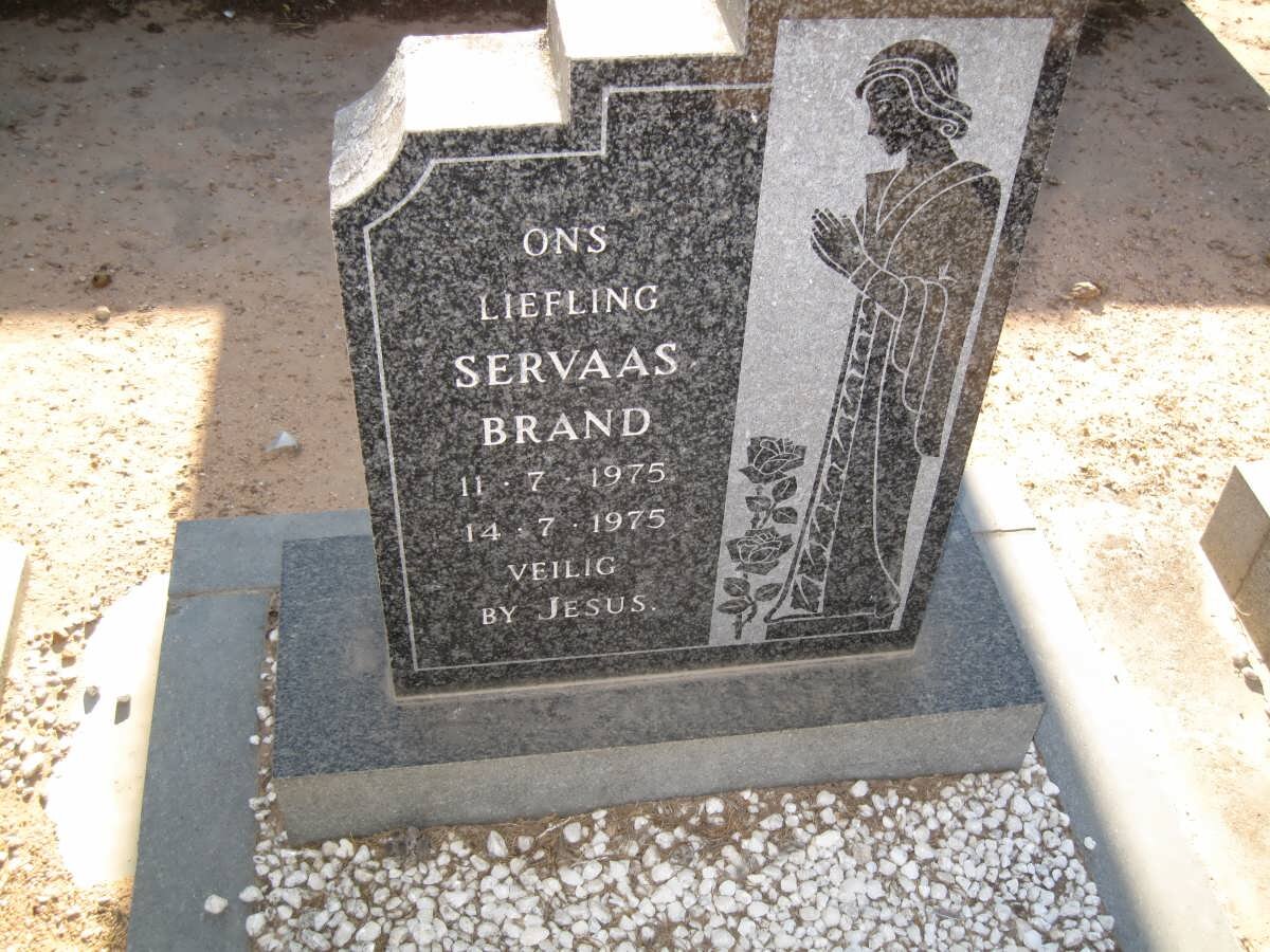 BRAND Servaas 1975-1975