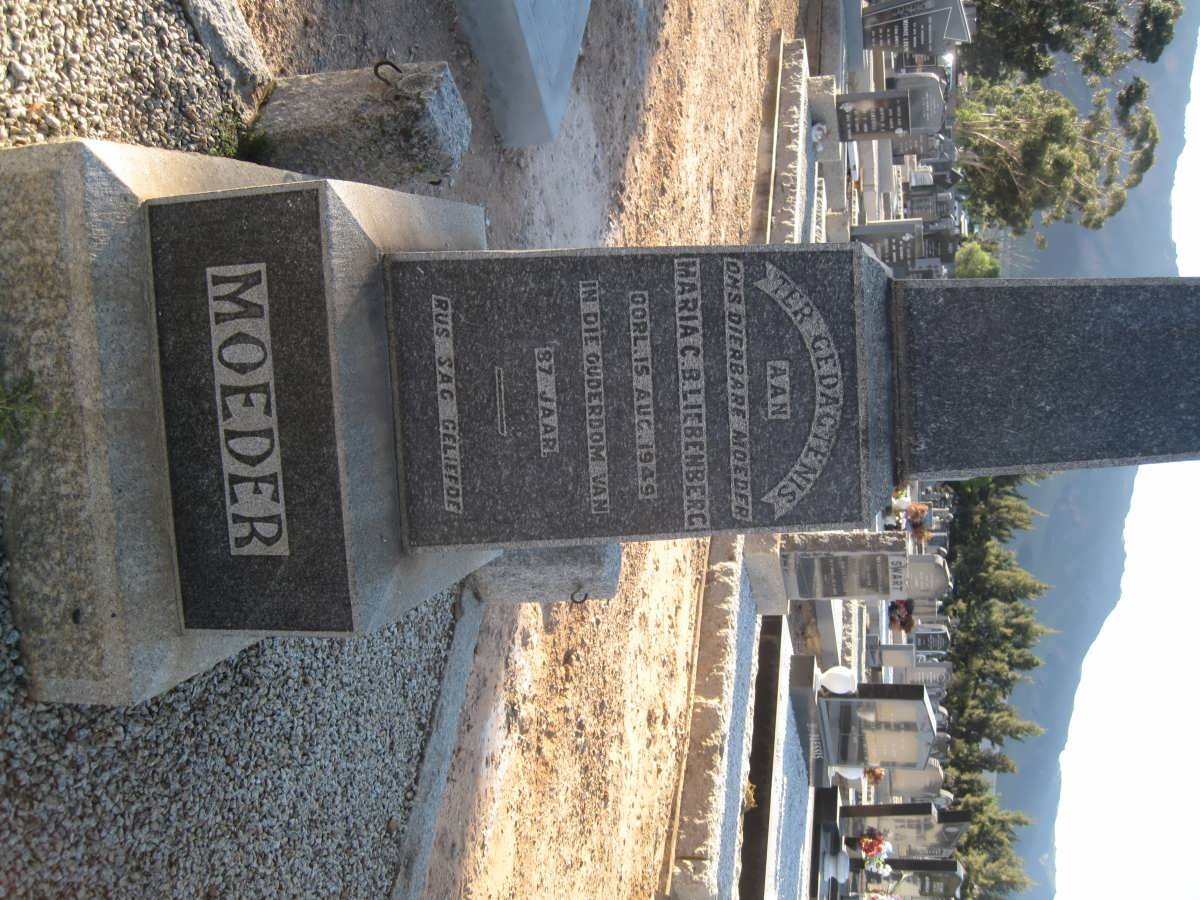 LIEBENBERG Maria C.B. -1949