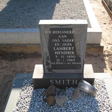 SMITH Lambert Hendrik 1890-1965