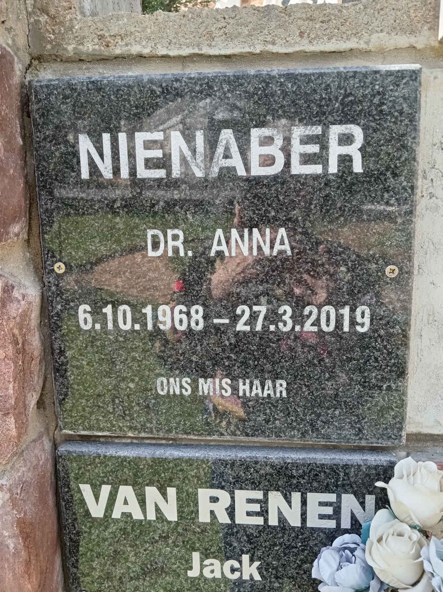 NIENABER Anna 1968-2019