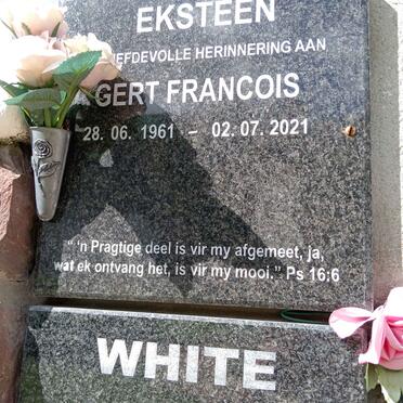 EKSTEEN Gert Francois 1961-2021
