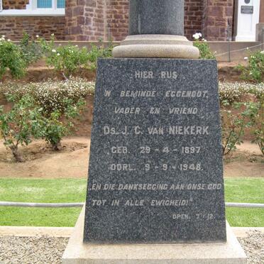 NIEKERK J.C., van 1897-1948