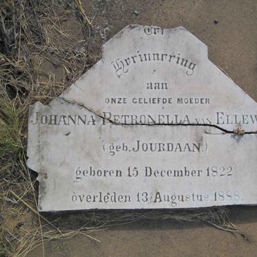 ELLEWEE  Johanna Petronella, van nee JOURDAAN 1822-1888