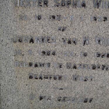 WIID Johannes van N. 1904-1928