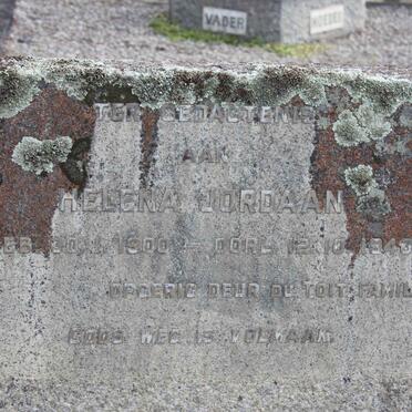 JORDAAN Helena 1900-1943