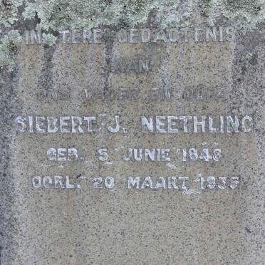 NEETHLING Siebert J. 1848-1935