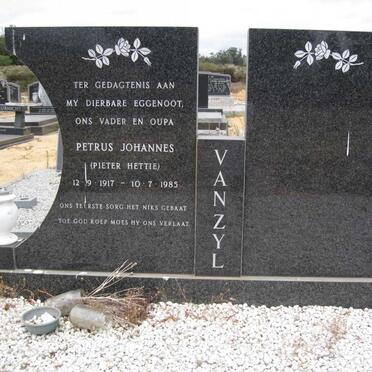 ZYL Petrus Johannes, van 1917-1985