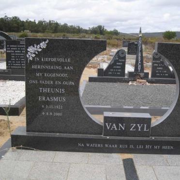 ZYL Theunis Erasmus, van 1922-2000
