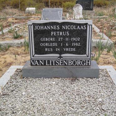 LITSENBORGH Johannes Nicolaas Petrus, van 1902-1982