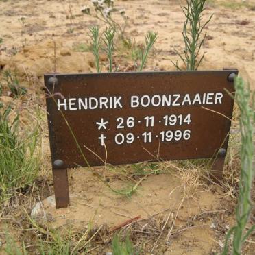 BOONZAAIER Hendrik 1914-1996