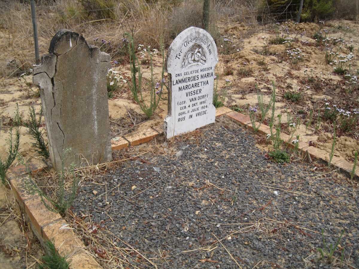 VISSER Floris J.J. 1883-1930 &amp; Lammergies Maria Margaretha nee VAN DORP 1896-1924