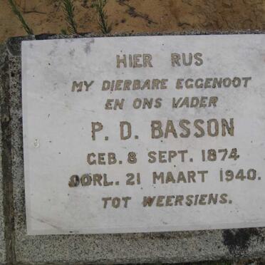 BASSON P.D. 1874-1940