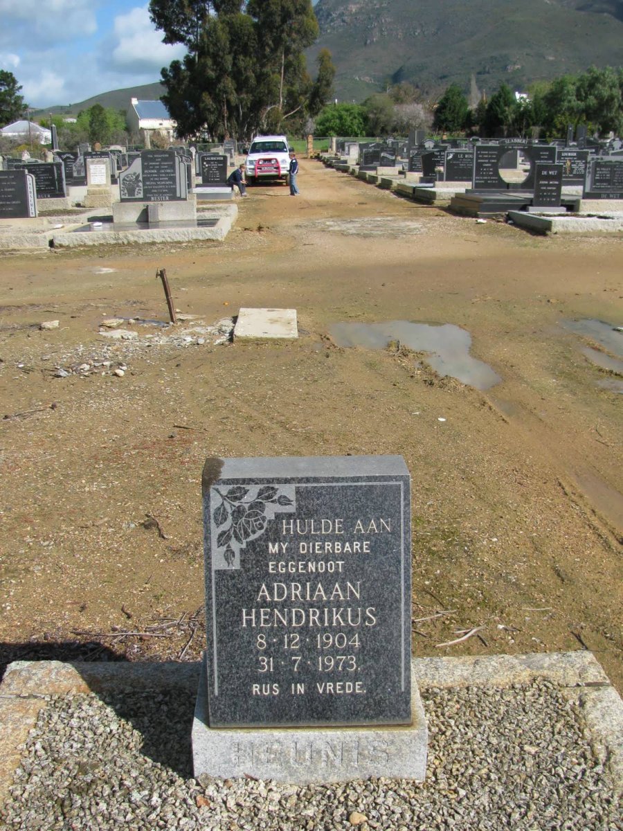 HEUNIS Adriaan Hendrikus 1904-1973