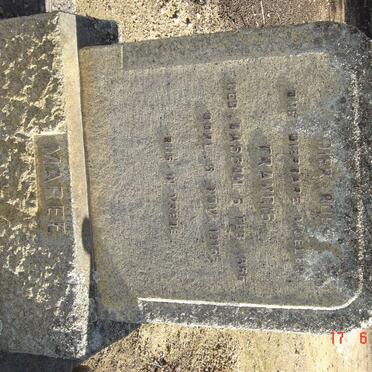 MAREE Francis nee BASSON 18?6-1915