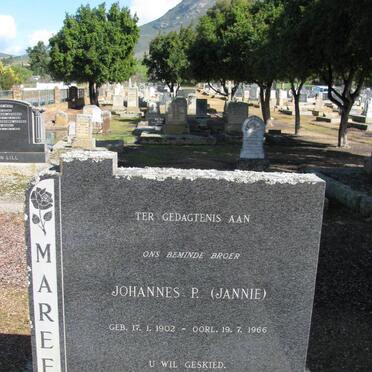 MAREE Johannes P. 1902-1966