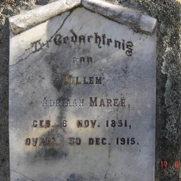 MAREE Willem Adriaan 1851-1915