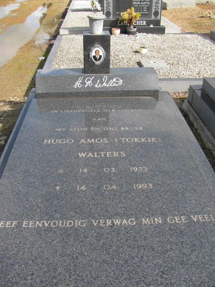 WALTERS Hugo Amos 1935-1993