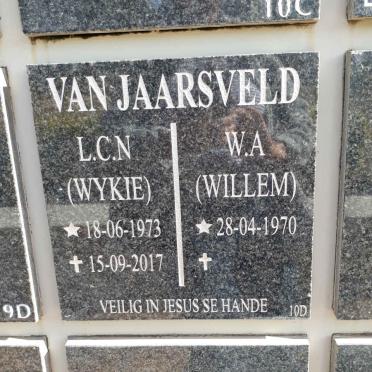 JAARSVELD W.A., van 1970- &amp; L.C.N. 1973-2017