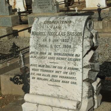 BASSON Machiel Nicolaas 1852-1908