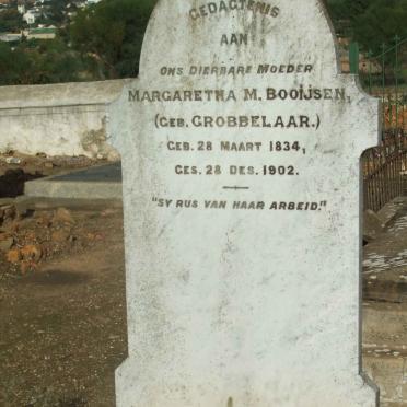 BOOIJSEN Margaretha M. nee GROBBELAAR 1834-1902