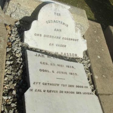 BASSON Jan M. 1858-1933