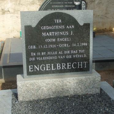 ENGELBRECHT Marthinus J. 1916-1998