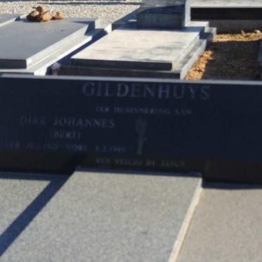 GILDENHUYS Dirk Johannes