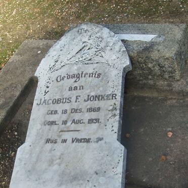 JONKER Jacobus F. 1869-1931