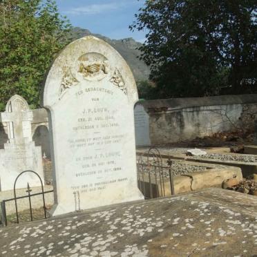 LOUW J.P. 1844-1896 :: LOUW J.P. 187?-1898